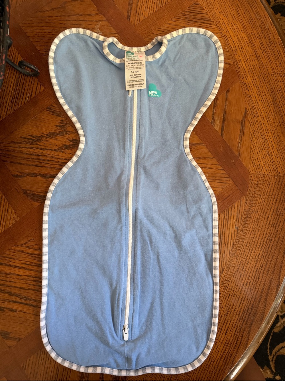 Newborn Love to dream Blue Swaddle Sleep Sack